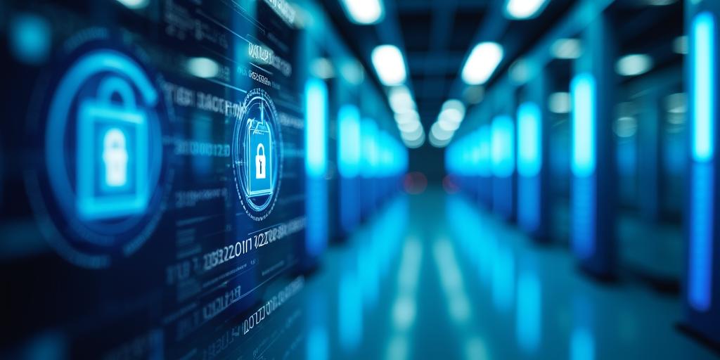 Encrypted data protection and security visual